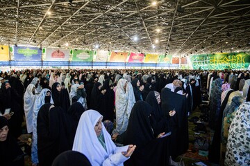 اقامه نماز عید قربان در دانشگاه تهران