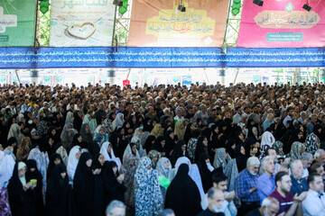 اقامه نماز عید قربان در دانشگاه تهران