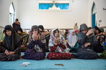 اقامه نماز عید سعید قربان در مسجدالرحمن روستای حصارچه رازو جرگلان
