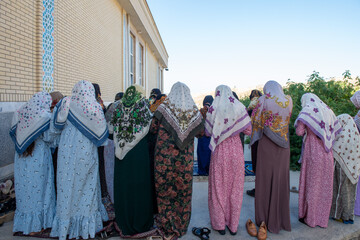 اقامه نماز عید سعید قربان در مسجدالرحمن روستای حصارچه رازو جرگلان