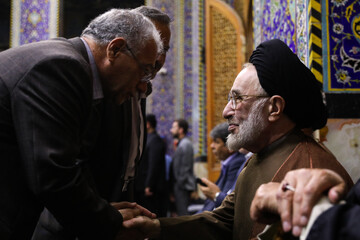 مراسم ختم خواهر سیدمحمد خاتمی - یزد