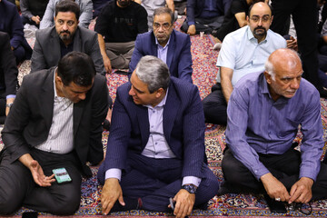 مراسم ختم خواهر سیدمحمد خاتمی - یزد