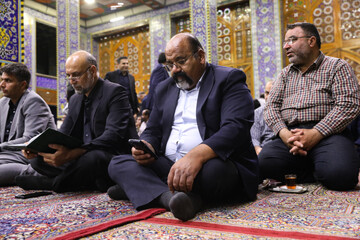 مراسم ختم خواهر سید محمد خاتمی - یزد