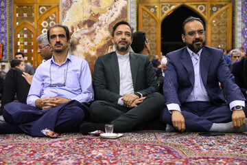 مراسم ختم خواهر سیدمحمد خاتمی - یزد