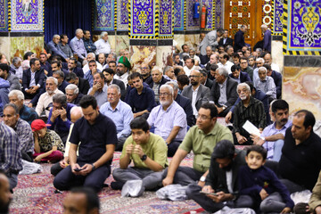 مراسم ختم خواهر سیدمحمد خاتمی - یزد