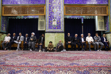 مراسم ختم خواهر سیدمحمد خاتمی - یزد