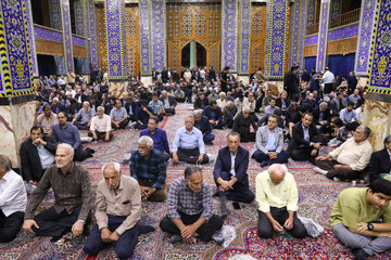 مراسم ختم خواهر سید محمد خاتمی - یزد