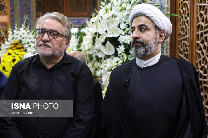 مراسم ختم خواهر سیدمحمد خاتمی در یزد برگزار شد