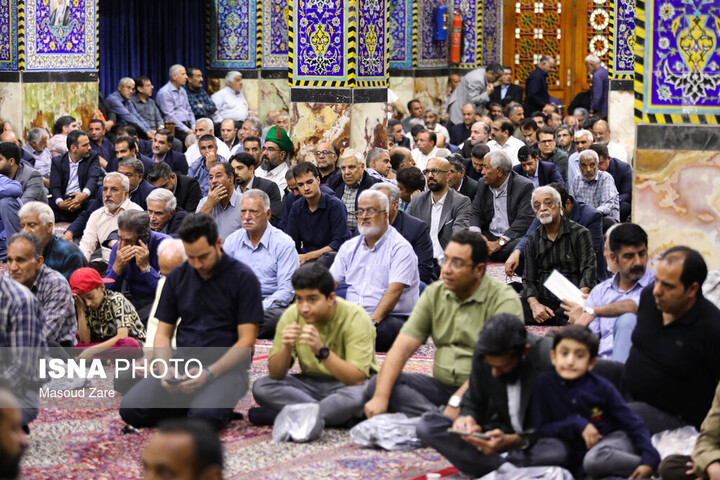 مراسم ختم خواهر سیدمحمد خاتمی در یزد برگزار شد