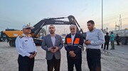 پایان مرحله نخست عملیات عمرانی فرونشست زمین در محور میاندورود به نکا