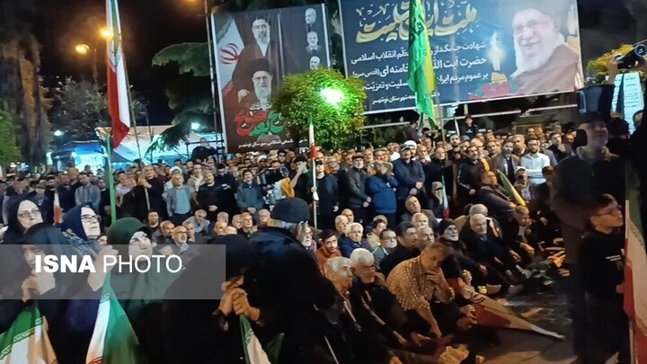 ایستادگی عاشقان به وطن در شب‌های اقتدار مازندران