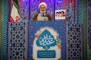 امام جمعه رشت: امروز خیابان های ایران مملو از شعار «الله اکبر» است