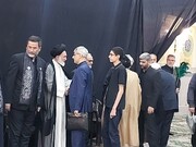حضورسخنگوی وزارت خارجه در مراسم تجدید میثاق با شهدای خانواده رهبری درحرم حضرت عبدالعظیم(ع)