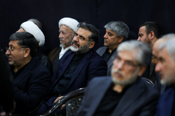 سید مهدی اسماعیلی در مراسم یادبود شهدای خانواده رهبر انقلاب در حرم عبدالعظیم(ع)