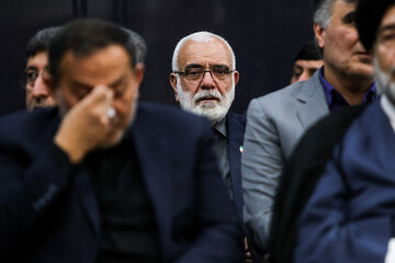مراسم یادبود شهدای خانواده رهبر انقلاب در حرم عبدالعظیم(ع)
