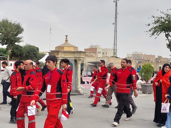 اشک و حماسه در حرم عبدالعظیم(ع)