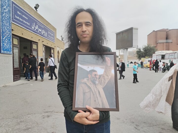 اشک و حماسه در حرم عبدالعظیم(ع)