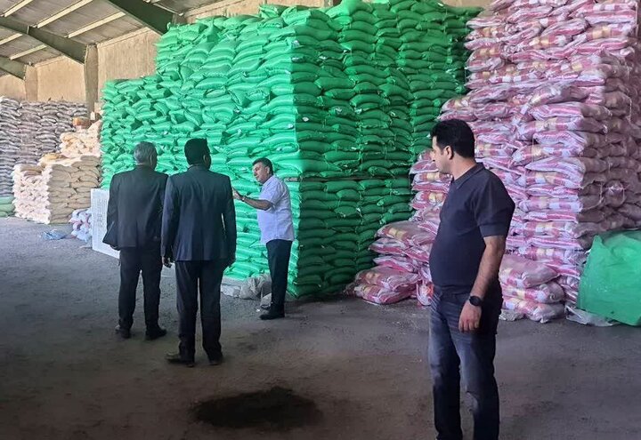 کشف ۹۴ تن برنج احتکاری در باقرشهر
