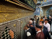 تشرف سفیر پاکستان به زیارت حرم حضرت معصومه (س)