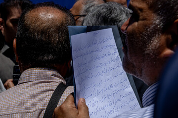 مراسم آغاز احداث ۲۴۰ واحد مسکونی آسیب دیده جنگ رمضان