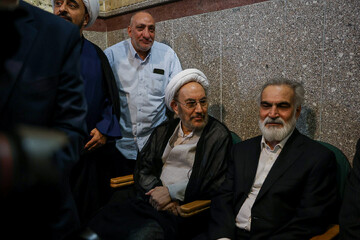 مراسم یادبود حاجیه خانم خدیجه خاتمی، خواهر سیدمحمد خاتمی