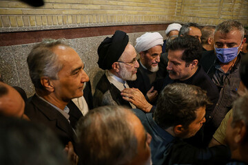 مراسم یادبود حاجیه خانم خدیجه خاتمی، خواهر سیدمحمد خاتمی