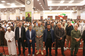بزرگداشت فرماندهان شهید جنگ رمضان - بندرعباس
