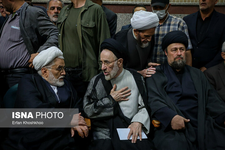 مراسم یادبود حاجیه خانم خدیجه خاتمی