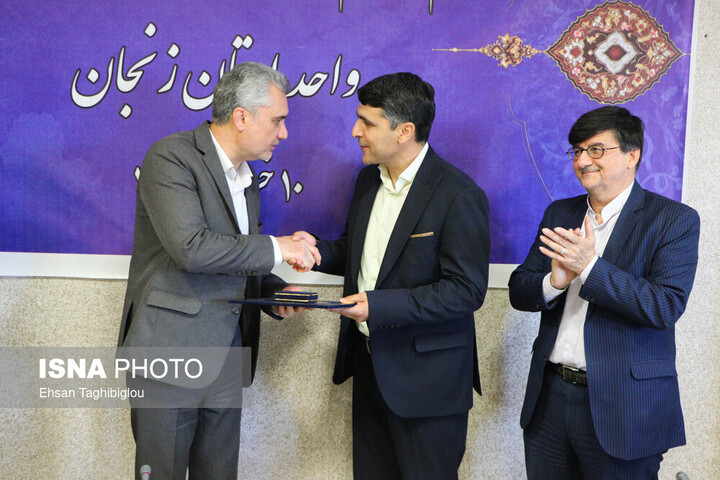 مراسم تکریم و معارفه رؤسای جهاد دانشگاهی استان زنجان