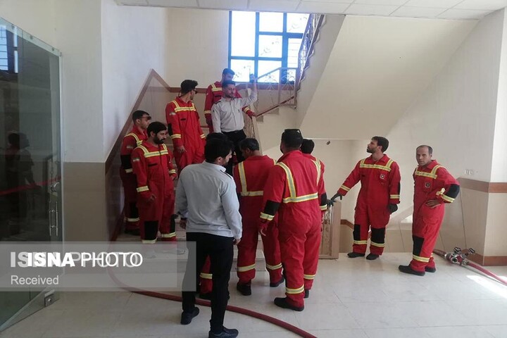 برگزاری دوره آشنایی نیروهای آتش‌نشانی در جهاد دانشگاهی استان زنجان