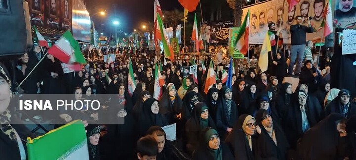 ایستادگی عاشقان به وطن در شب‌های اقتدار مازندران