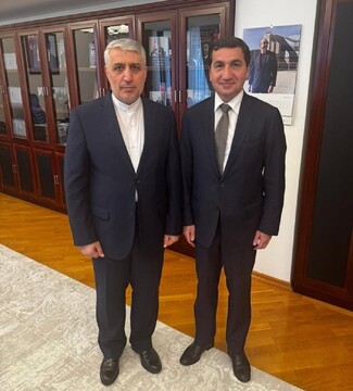 رایزنی دیپلمات کشورمان با دستیار علی اف