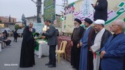 تجلیل از ۱۱۰ خانواده شهدا و نخبگان سادات در مراسم بزرگ بیعت با ولایت در قائم‌شهر