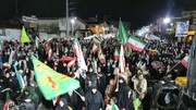 نمایش وحدت و ولایتمداری در تجمع شبانه علوی تباران