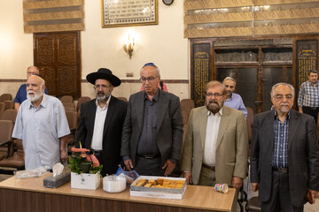 بزرگداشت سی و هفتمین سالگرد ارتحال امام خمینی(ره) در کنیسه یوسف آباد
