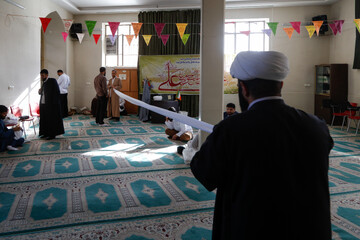 مراسم عمامه گذاری طلاب حوزه علمیه اصفهان