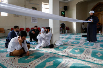 مراسم عمامه گذاری طلاب حوزه علمیه اصفهان