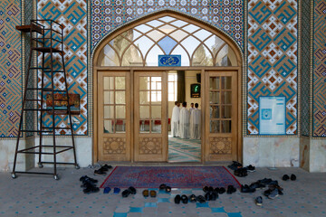مراسم عمامه گذاری طلاب حوزه علمیه اصفهان