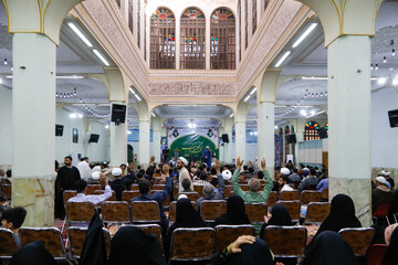 مراسم عمامه گذاری طلاب حوزه علمیه اصفهان