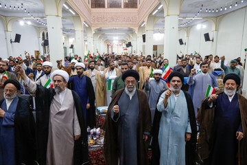 مراسم عمامه گذاری طلاب حوزه علمیه اصفهان