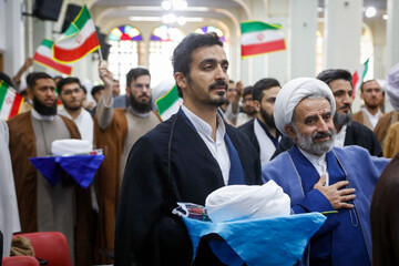 مراسم عمامه گذاری طلاب حوزه علمیه اصفهان