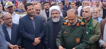 آملی‌ها با برپایی موکب کیلومتری به استقبال جشن «غدیر انقلاب» رفتند