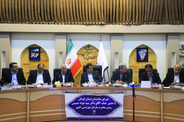 شورای سالمندان استانداری با حضورسیدجواد حسینی معاون وزیر و رئیس سازمان بهزیستی کشور