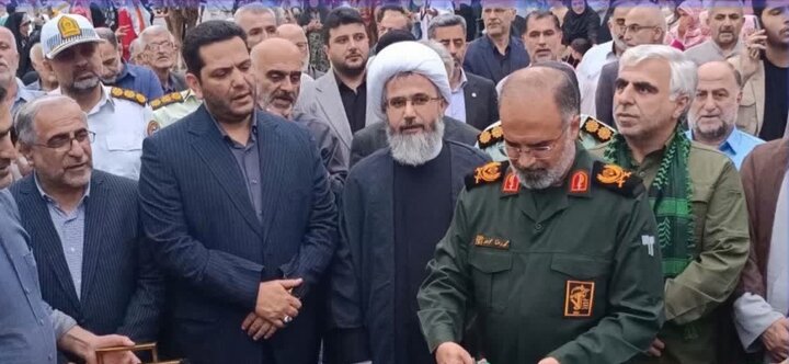 آملی‌ها با برپایی موکب کیلومتری به استقبال جشن «غدیر انقلاب» رفتند
