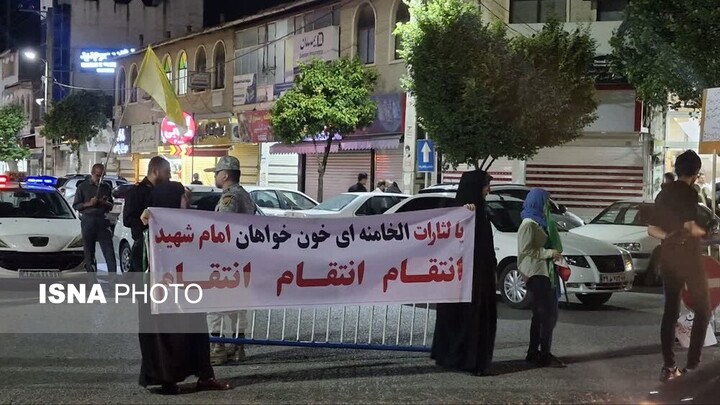 نمایش وحدت و ولایتمداری در تجمع شبانه علوی تباران