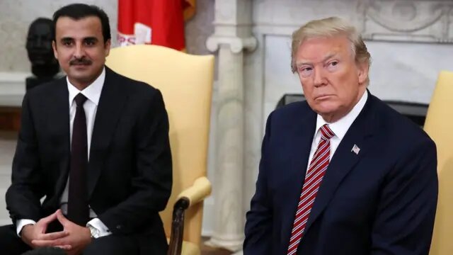 گفت‌وگوی تلفنی امیر قطر و ترامپ درباره تحولات خاورمیانه