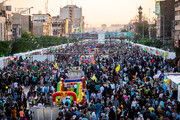 غدیر نماد اتحاد و همدلی؛ مهمانی ۱۰ کیلومتری غدیر - تهران /۴