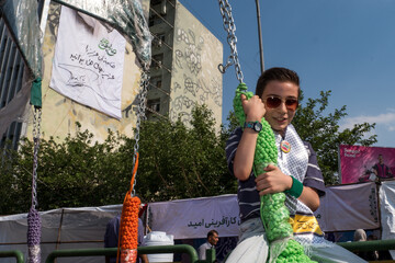 غدیر نماد اتحاد و همدلی؛ مهمانی ۱۰ کیلومتری غدیر - تهران