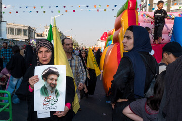غدیر نماد اتحاد و همدلی؛ مهمانی ۱۰ کیلومتری غدیر - تهران