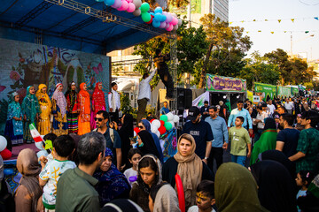 غدیر نماد اتحاد و همدلی؛ مهمانی ۱۰ کیلومتری غدیر - تهران